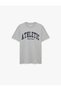 Short Sleeve Crew Neck Printed Oversize Sports T-Shirt - 2