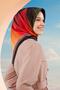 Silk Scarf - 9112D-20 - Sura - Passionflower Model