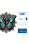 Wooden Puzzle - Mandala Butterfly - 250 Pieces, 29X29 cm - 6