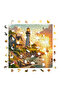 Wooden Puzzle - Sunset at the Lighthouse - 353 Pieces, 29X29 cm - 2
