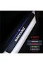 For Peugeot 508 SPECIAL compatible Auto Door thresholds Sticker Carbon 4 Pieces