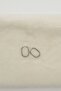 Silver Color Rectangular Model Steel Earrings