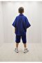 Boys' Shirt-Shorts Two-Piece Muslin Summer Set 100% Cotton. - 5