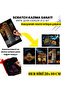 Scratching Drawing Set |   Ancient City Artifacts - 4 Pieces |   Hobby Set, Includes Painting and Pen - 5