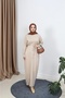 Berfin Lace Belted Venesia Dress