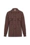 Jacquard Patterned Relaxed Cut Knitwear Jacket - 8
