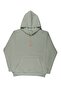Lenithra Mona Lisa Back Printed Unisex Oversize Gray Hoodie - 6