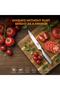 Premium 5-Inch Utility Knife Stainless Steel Blade with Sharp Edge & Ergonomic Handle - 2
