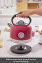 Retro Kettle Stainless Steel Body Stylish Design 2200W - 6