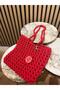 Handmade Veronika Knitted Bag Xxlace – Pearl Detail