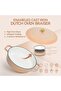 Enameled Cast Iron Dutch Oven Braiser. 28cm, 3.79L, Peach - 4