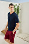 New Season 2026 V-Neck Shorts Set Luxury Design - 6