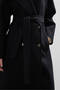 BLACK CROWASE COAT - 8