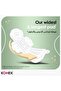 Natural Maxi Protect Thick Pads, 100% Cotton Pad, Overnight Protection Sanitary Pads with Wing - 5