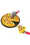 Toy Barbecue Pizza Play Set with Tray and Accessories Toys for Girls and Boys - 2