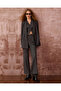 High Waist Leg Detailed Trousers
