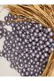 خرز لؤلؤ رمادي بلاستيكي مطلي فاخر 10 مم (50 جرام - 100 قطعة) خرز لحقيبة المجوهرات - 3