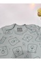 Girl Boy Child Baby Long Sleeve Snap Fastener Bodysuit-Badi 100% Organic Cotton 3.5-4-5-6 Years Old - 7