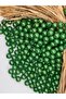 10 mm Luxury Plated Plastic Green Pearl Beads (50 Grams-100 Pcs) Jewelry Bag Beads - 3