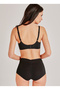 Black Minimizer Bra - 2