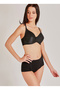 Black Minimizer Bra - 3