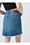 Denim Blue Women's Skirt Lf2039813 - 6