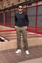 Men'S, Crew Neck, Slim Fit, Old Money, Wool-Acrylic Fiber, Knitwear Sweater Pltk03 - 3