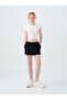 Women's Black Lf 2038692 Pink W Srt Shorts Lf2038692-Black - 2