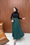 Emerald Pleated Skirt 32-9001-1