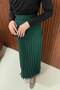 Emerald Pleated Skirt 32-9001-1 - 4