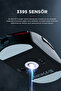 ZENITH PRO 4K 26000 DPİ Kablosuz Siyah Gaming Mouse - 6