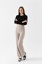 Fit Cut High Waist Women's Wide Leg Trousers - 4
