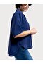 Loose Fit Women's Shirt with Long Sleeves - 4