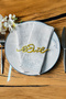 12-Pack Ramadan Kareem Metal Napkin Ornament - Islamic Home Table Decor - 5