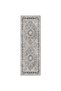 Beige Smoked Classic Patterned Vintage Chenille Carpet Rug Runner Non-Slip Washable Fringed - 7