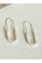 Women's Steel Earrings Square Hook Earrings 4cm Anti-tarnish Women's Earrings - 2