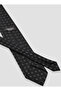 Tie 8 cm Microfiber Polyester Black Men's Patterned Tie - 6