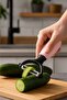 Stainless Large Size Steel Grater and Slingshot with Silicone Handle Chubby Steel Laser Cut Peeler - 7