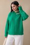 Sea Shell Stone Emerald Green Knitwear Sweater - 6