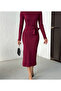 Women's Modal Fabric Dress with Tie Detail - 4