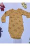 Girl Boy Child Baby Long Sleeve Snap Fastener Bodysuit-Badi 100% Organic Cotton 3.5-4-5-6 Years Old - 4