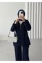 Women's Clothing Hooded Top and Bottom Two-Piece Set, Suitable for Modest Wear. - 6