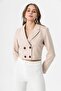 Women's Short Buttoned Blazer Jacket 250218 - 260314 - 2
