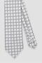 Tie 8 cm Microfiber Polyester White Men's Patterned Tie - 2