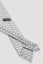 Tie 8 cm Microfiber Polyester White Men's Patterned Tie - 6