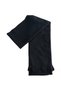 Black Women's Scarf Thick Winter Fleece Scarf 40X180 cm - 2