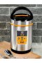 Steel Food Thermos Sefer Bowl 3 Compartments Inner Outer Steel 1.9 Liter - 4