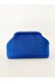 Heybes Women's Blue Strap Clutch Portfolio Handbag