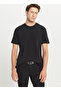 Crew Neck Black Men's T-Shirt Ace091261559_Syh