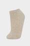 Women's 5-Pack Cotton Booties Socks F5638Axns - 5